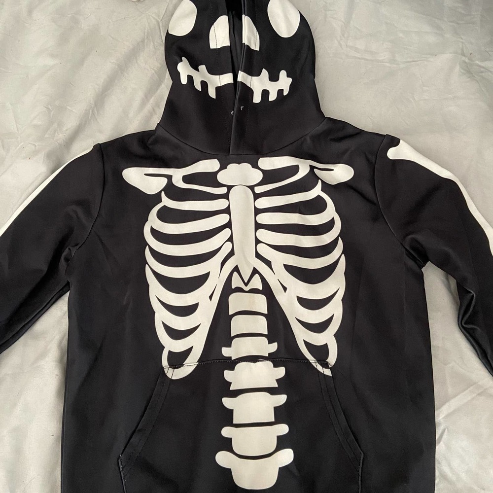 Skeleton Hoddie Jacket - Halloween Costume